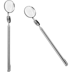 2pcs Harrier Inspection Mirror Telescoping Portable for Cramped Spaces