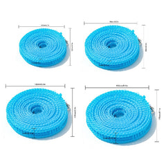 Windfall Portable Windproof Clothesline for Drying - Non Slip Laundry Line Rope