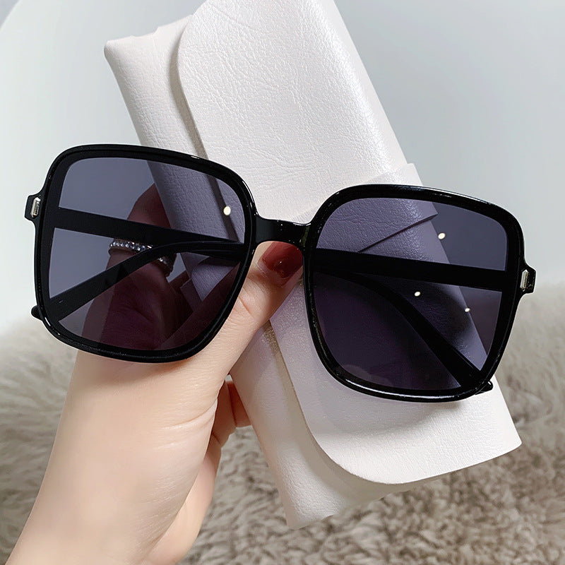 Large Square Sunglasses Candy UV400 Sun Shades for Party Beach Travel