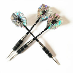 3-Piece All Metal Competition Darts Set 22g Stainless Steel Needles