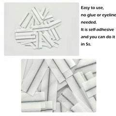 40 Pcs Reusable Self Adhesive Eyelash Glue Strip