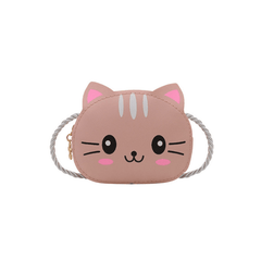 Cartoon Cat Crossbody Bag Mini Shoulder Bag For Girls
