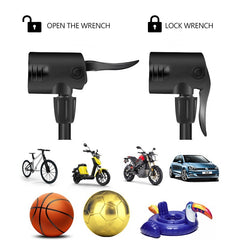 Portable Foot Air Pump Lightweight High Pressure Mini Pump for Bicycle