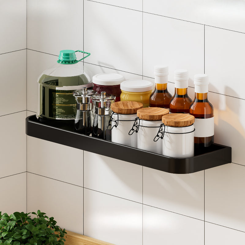 Storage Rack with Hooks - Spice/Shower Organizer