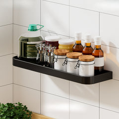 Storage Rack with Hooks - Spice/Shower Organizer