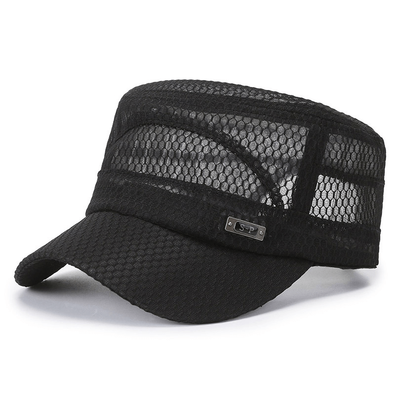 Men's Military Mesh Baseball Cap for Fishing