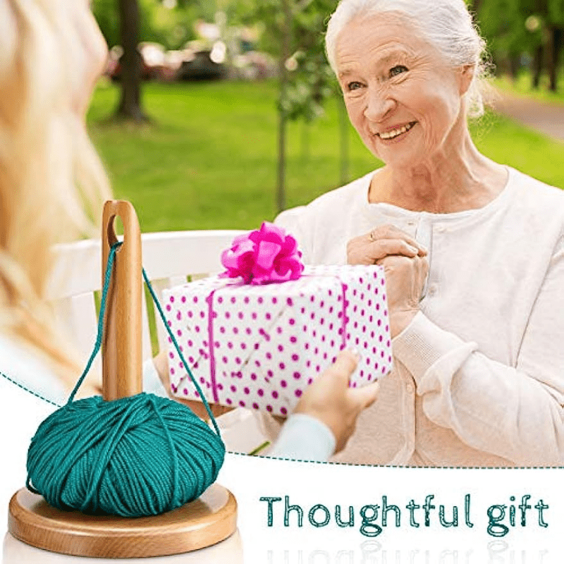 Wooden Creel For Knitting Crochet Prevents Yarn Tangling