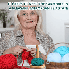 Wooden Creel For Knitting Crochet Prevents Yarn Tangling