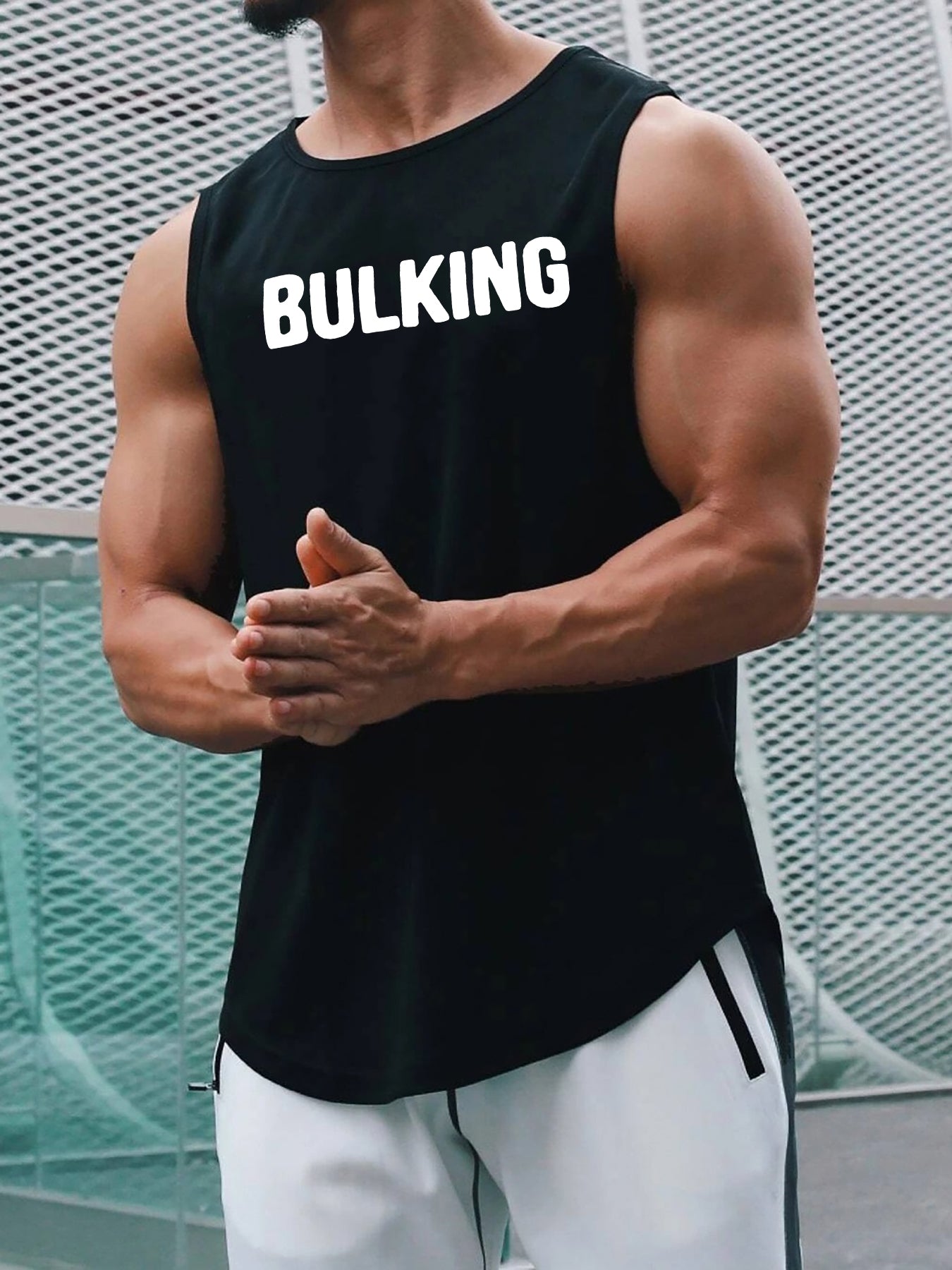 Men's Quick Dry Sleeveless Shirt Active Moisture Wicking Tank Top