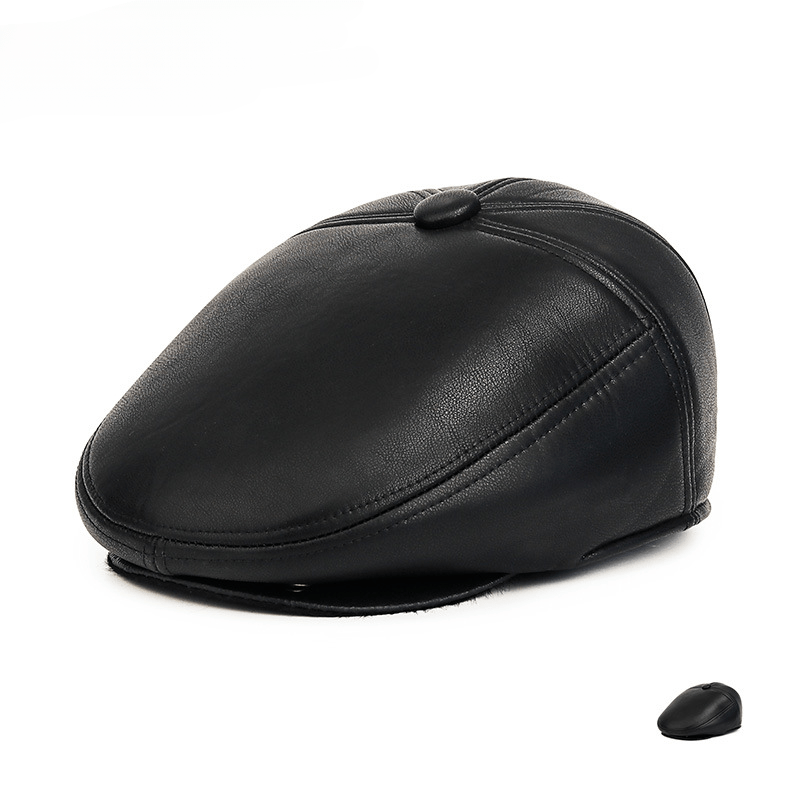 Warm Lightweight Beret Hat for Elderly