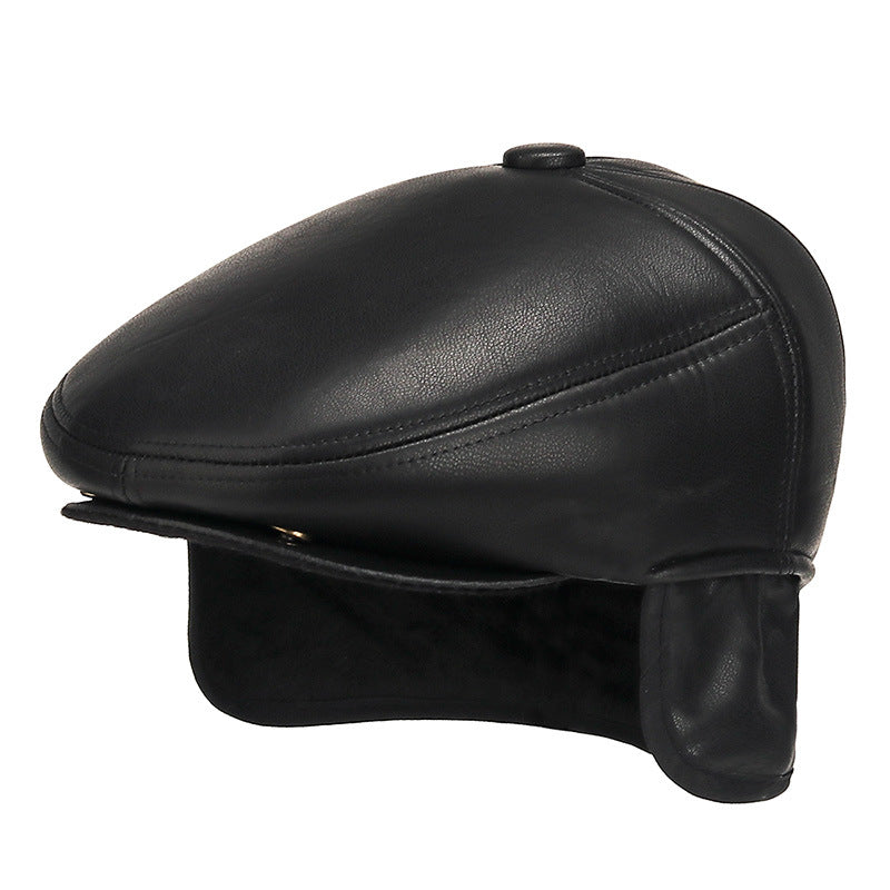 Warm Lightweight Beret Hat for Elderly