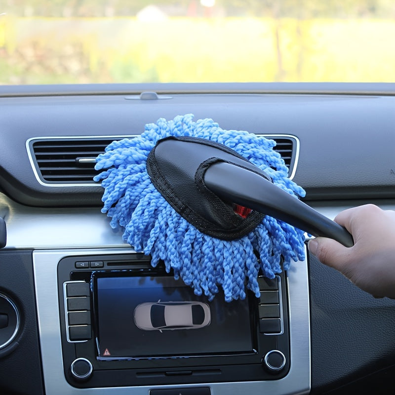 Car Duster Wipe Brush Soft Bristles Interior Cleaning