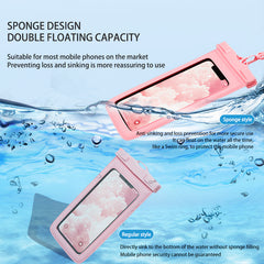 IPX8 Waterproof Mobile Phone Bag Double layer Floating Leakproof Dry Storage Bag