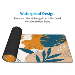 Stylish Palm Leaf Pattern Mouse Pad
