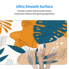Stylish Palm Leaf Pattern Mouse Pad