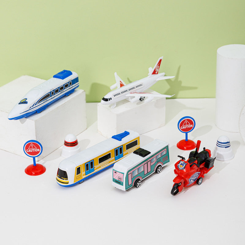 Inertial Engineering Vehicle Children's Digging Machine Toy Set