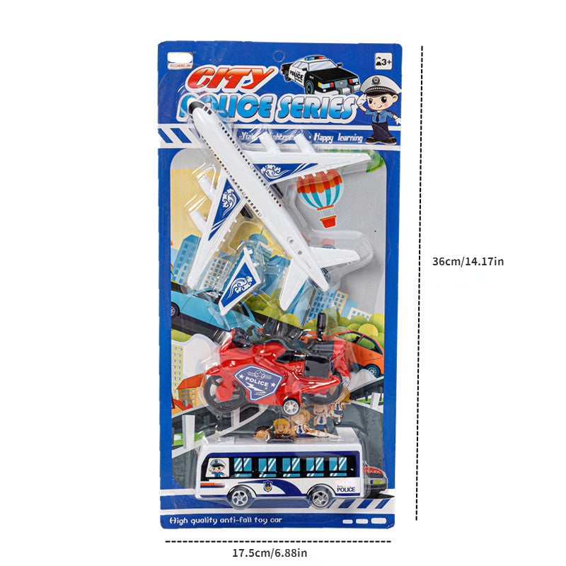 Inertial Engineering Vehicle Children's Digging Machine Toy Set