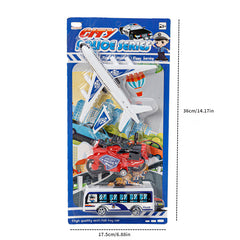 Inertial Engineering Vehicle Children's Digging Machine Toy Set