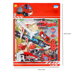 Inertial Engineering Vehicle Children's Digging Machine Toy Set
