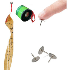 10pcs Fly Catch Trap Fly Paper Cockroach Medicine Pest Supplies