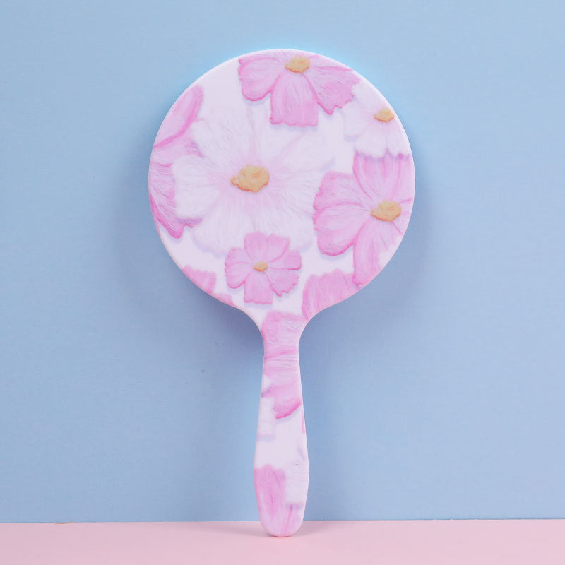 Cute Cartoon Hand Mirror for Women and Students