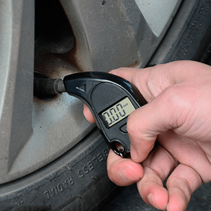 Digital Auto Wheel Tire Air Pressure Gauge Meter Test Tyre Tester 100 PSI