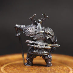Vintage Japanese Shogunate Samurai Figurines Miniatures