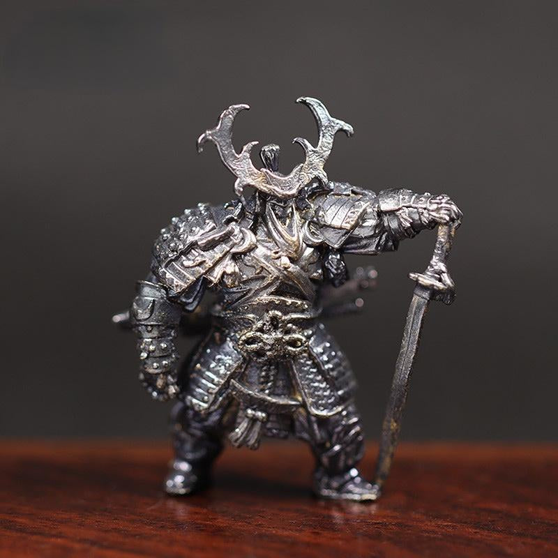 Vintage Japanese Shogunate Samurai Figurines Miniatures