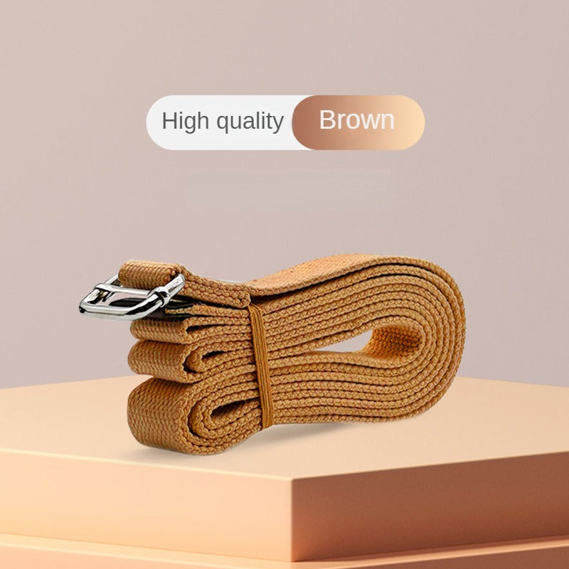 Adjustable Yoga Belt Sliding Buckle Fitness Band