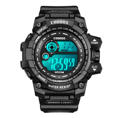 Kids LED Sports Watch Waterproof Luminous Boys Wristwatch