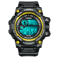 Kids LED Sports Watch Waterproof Luminous Boys Wristwatch