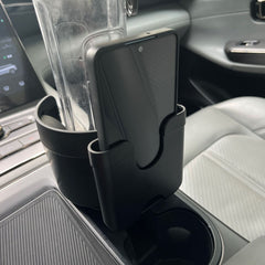 Car Cup Holder Expander with Phone Holder 2 in 1 Organizer