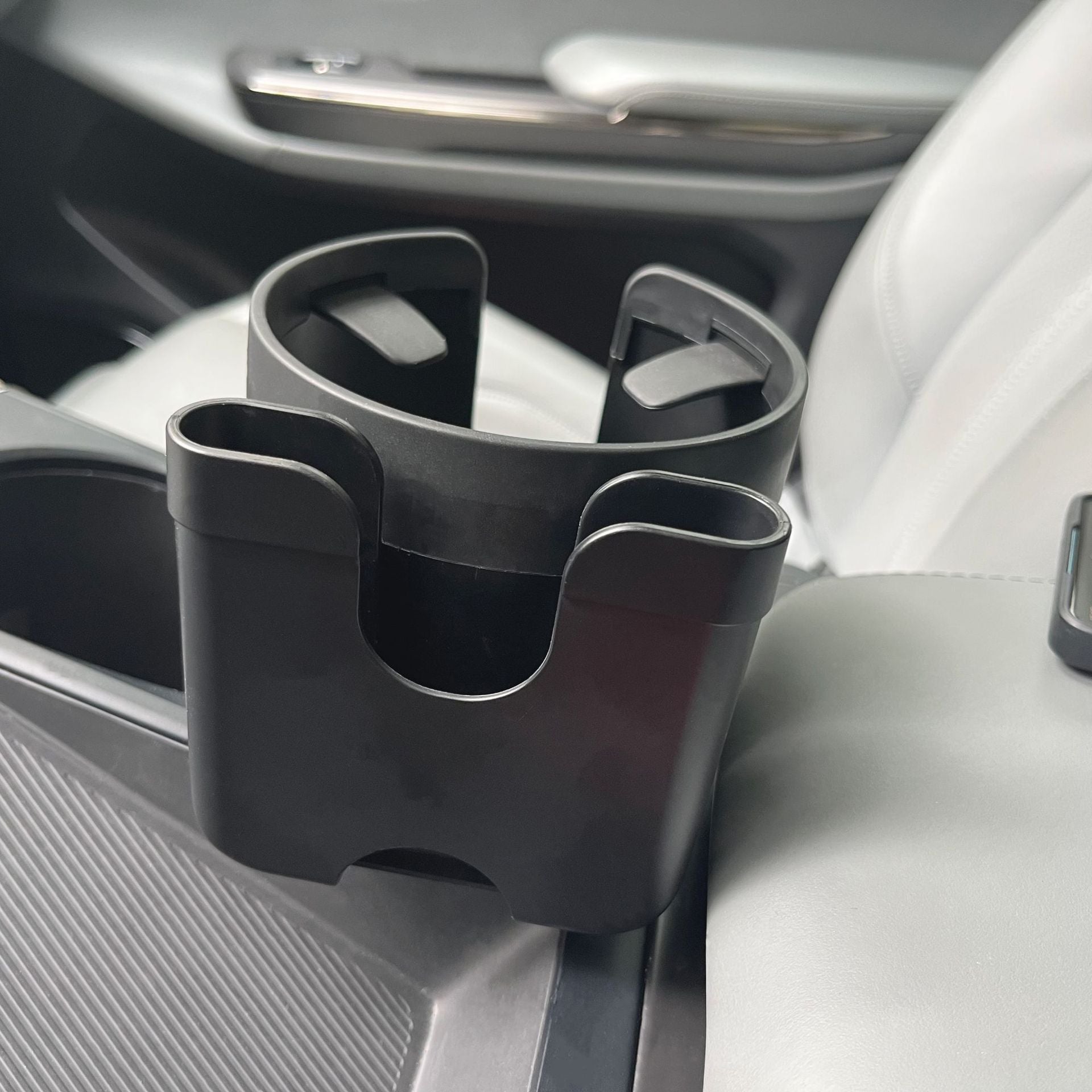Car Cup Holder Expander with Phone Holder 2 in 1 Organizer