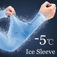 Ice Silk Arm Sleeves Sunscreen UV Protection for Outdoor Sports