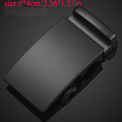Men's Alloy Auto Belt Buckle High Metal Business Casual Width 35mm Belt