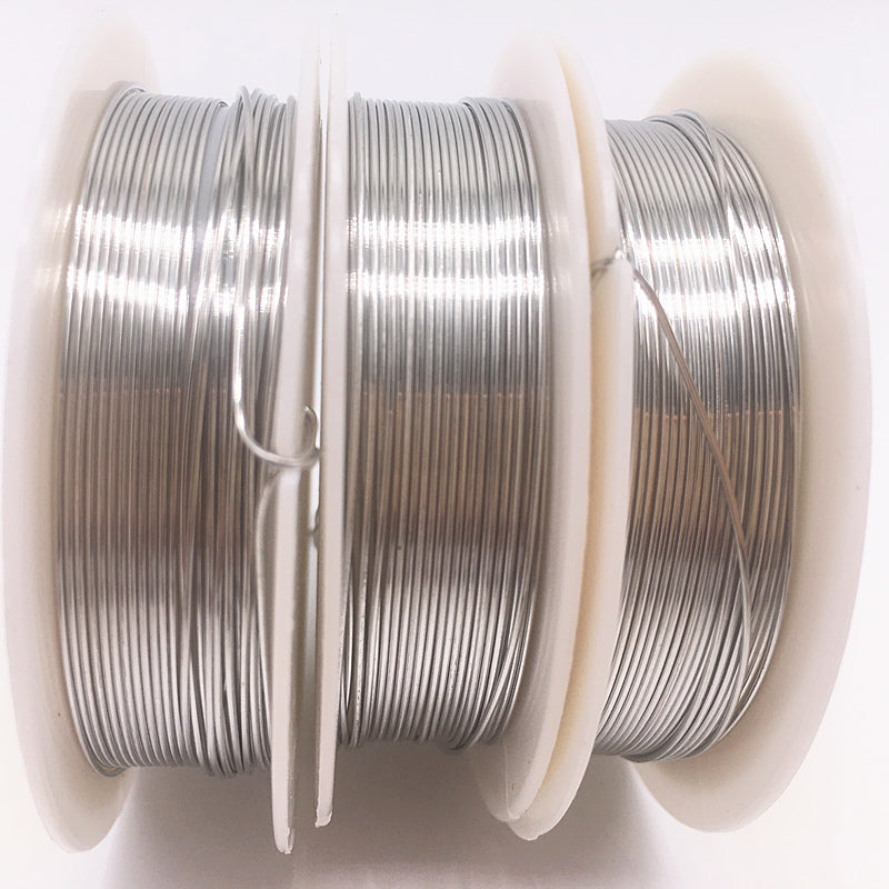 Brass Copper Wires Beading Wire For Jewelry Making Silver DIY Bracelet Necklace