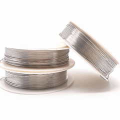 Brass Copper Wires Beading Wire For Jewelry Making Silver DIY Bracelet Necklace