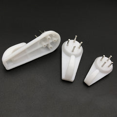 43pcs Traceless Nail Hooks for Concrete Walls Picture Frame Clock Hangers