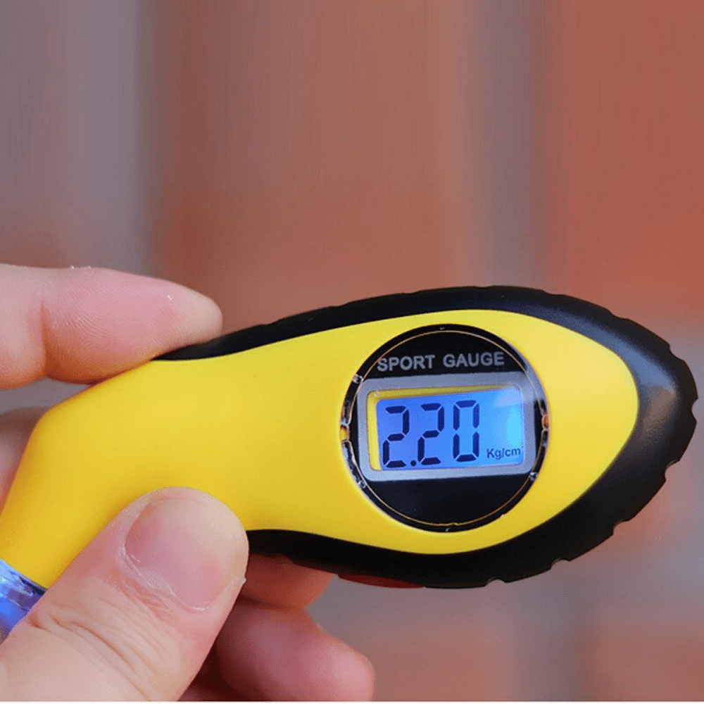 Mini Digital Tire Pressure Gauge LCD Display Car Motorcycle Detector