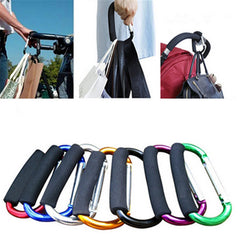 Baby Stroller Accessory Hooks - Keep Your Stroller Organized