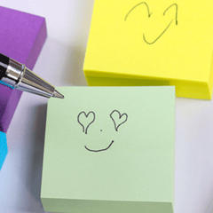 11pcs Mini Sticky Notes Colored Self adhesive Index Tabs