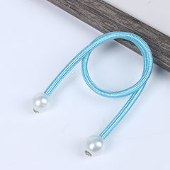 2pcs Faux Pearl Twist Ties for Curtains: Bedroom & Living Room Decor