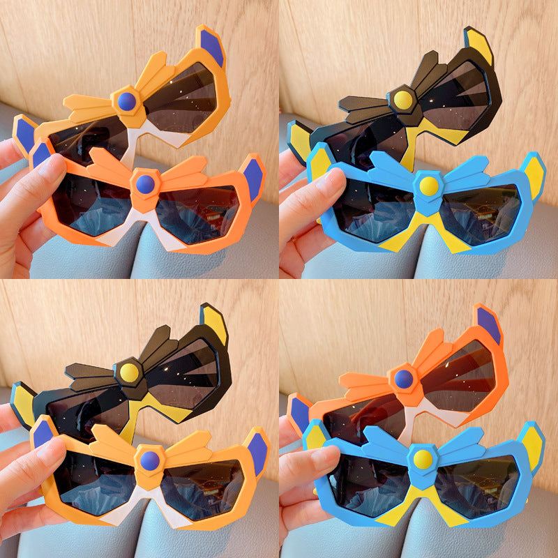 Kids Sun Protection Sunglasses Outdoor Acrylic Glasses