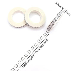 5 PCS Square Washi Tape Sticky Masking Tape Office Supply