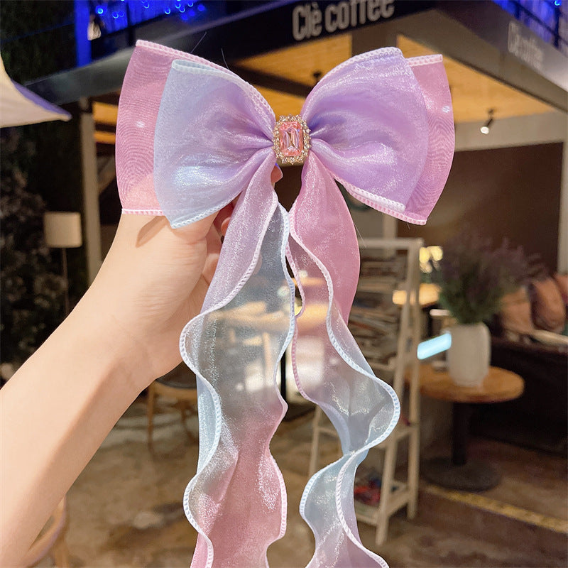 Princess Bow Hair Clips for Baby Girls - Parties & Holidays