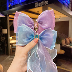 Princess Bow Hair Clips for Baby Girls - Parties & Holidays