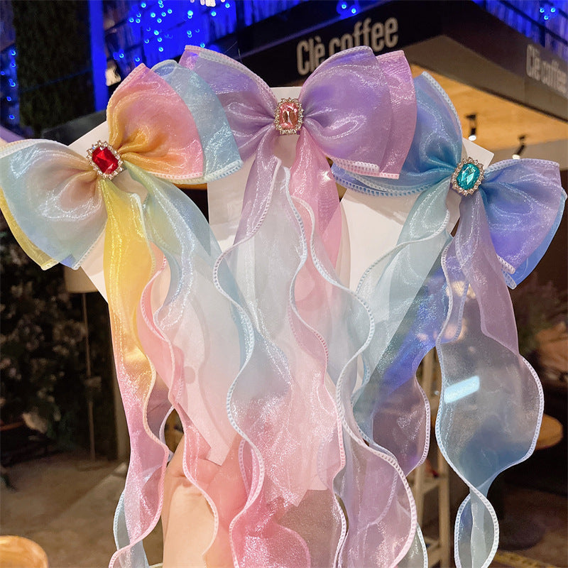 Princess Bow Hair Clips for Baby Girls - Parties & Holidays