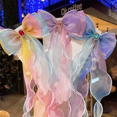 Princess Bow Hair Clips for Baby Girls - Parties & Holidays