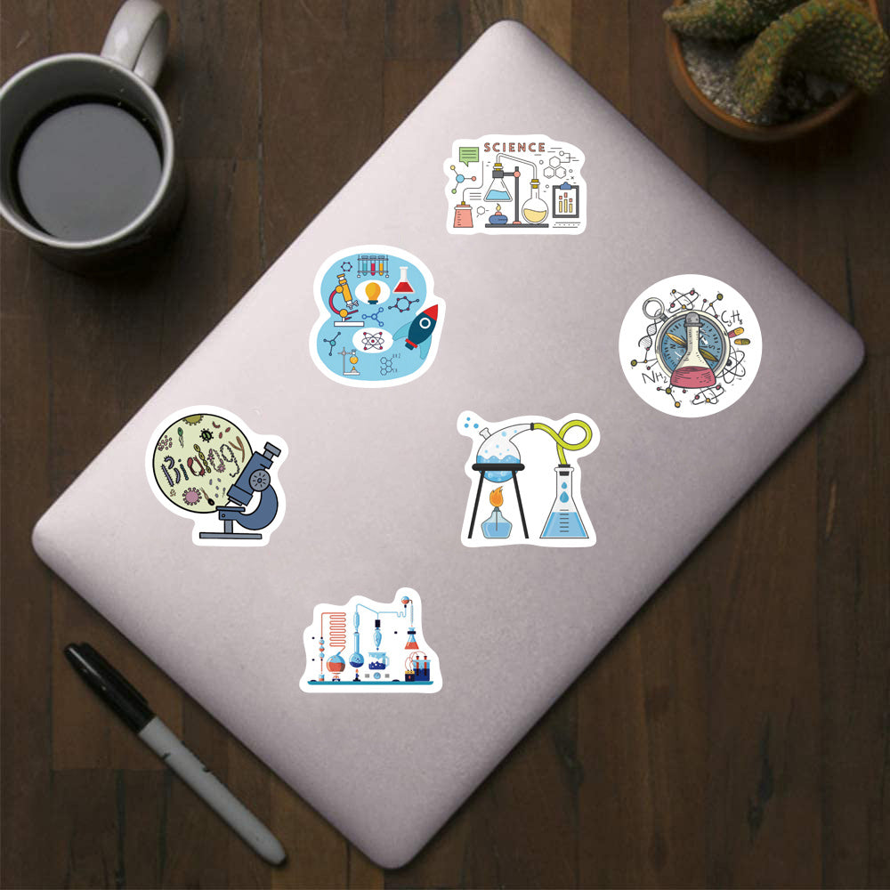 500pcs Science Round Self Adhesive Label Stickers Paper Decoration