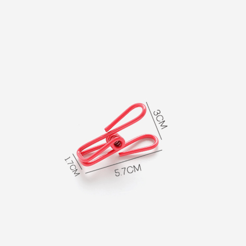 4 Pcs Travel Metal Clips Reusable Accessories